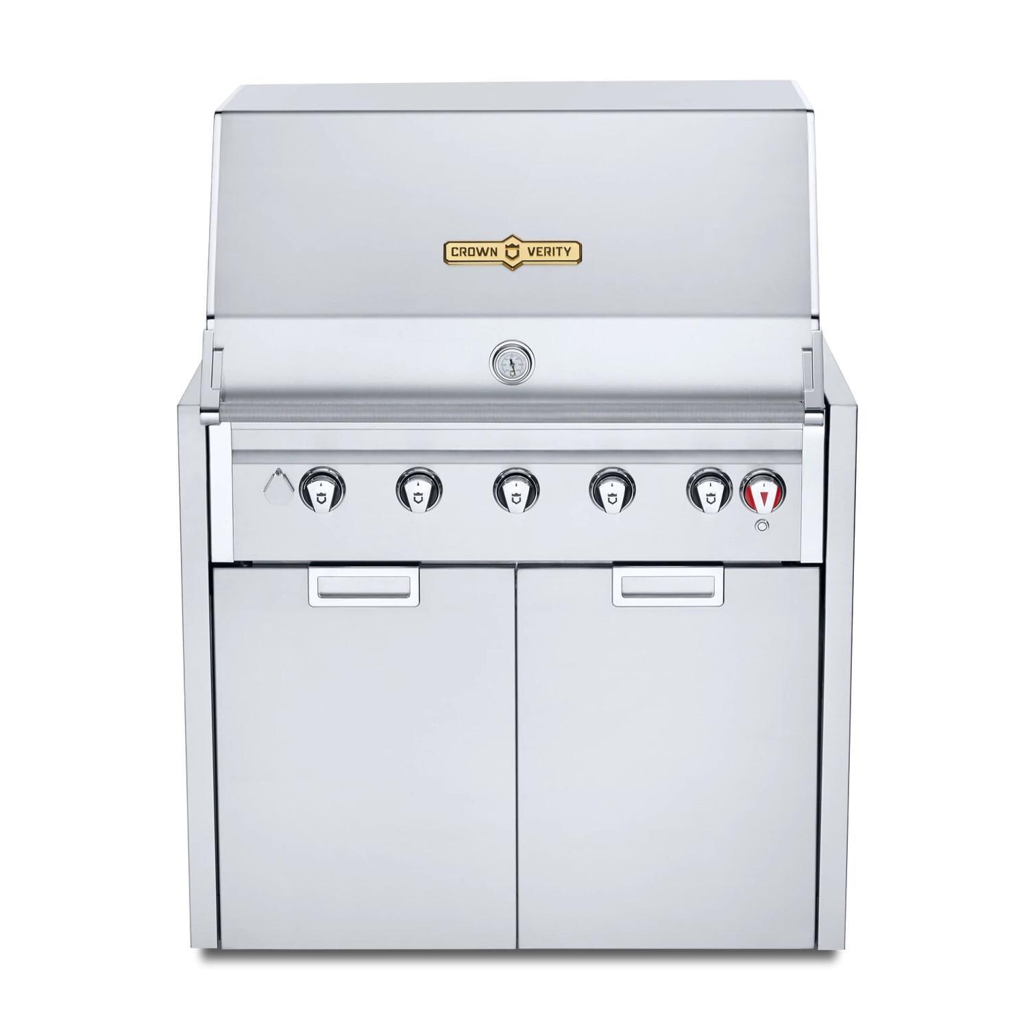 Crown Verity Infinite Series 36-Inch Modular Propane Gas Grill - Bulk Tank - IGM36BULK
