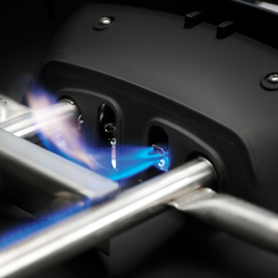 Napoleon TravelQ 285 Portable Propane Gas Grill With Griddle - Red - TQ285-RD-A - Jetfire Ignition thumbnail