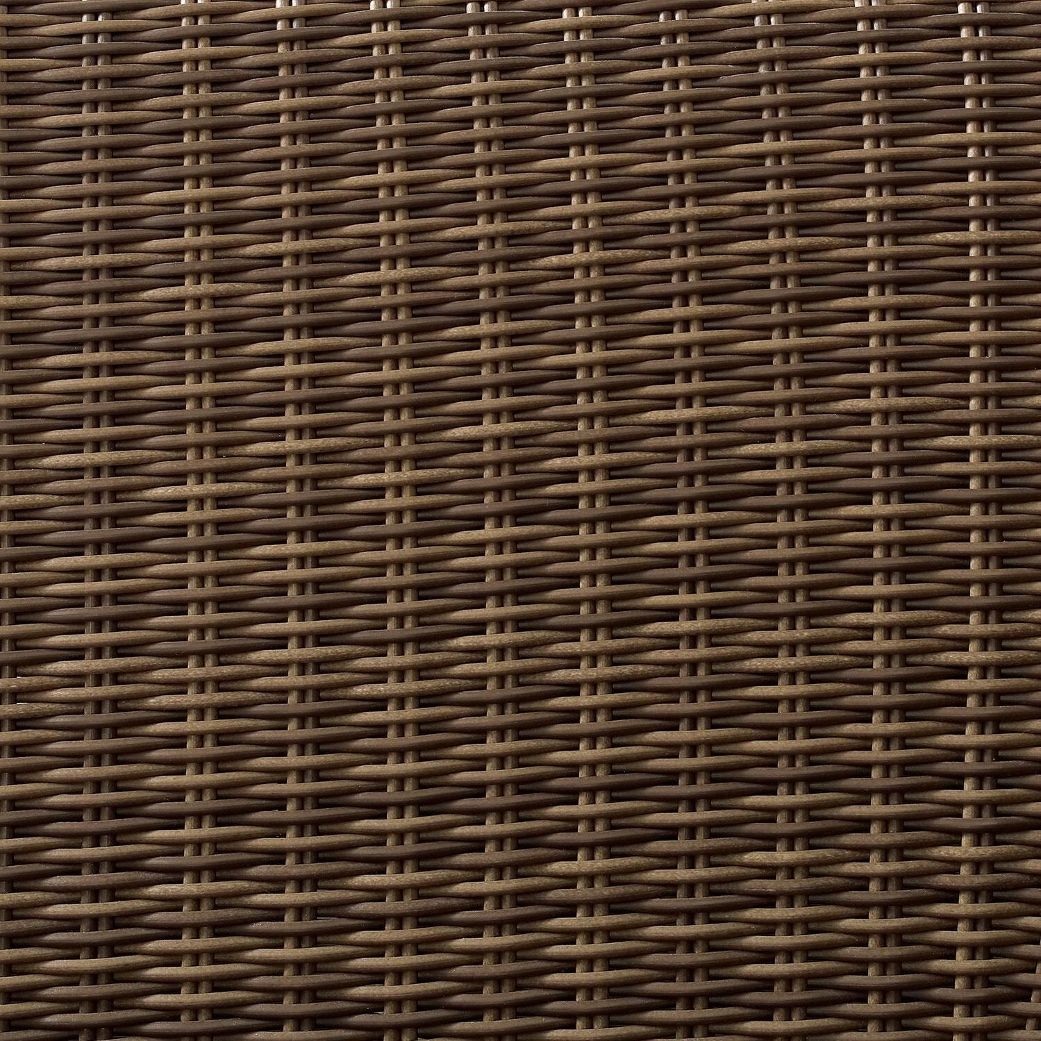 Ultimate Patio UP-92420WB-SG 4Pc Wicker Outdoor Sectional Patio Furniture Set in Sangria - Wicker Swatch - Detail thumbnail