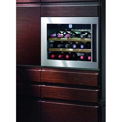 Liebherr 18 Bottle Built-In Wine Cabinet - Custom Panel - HWS-1800
