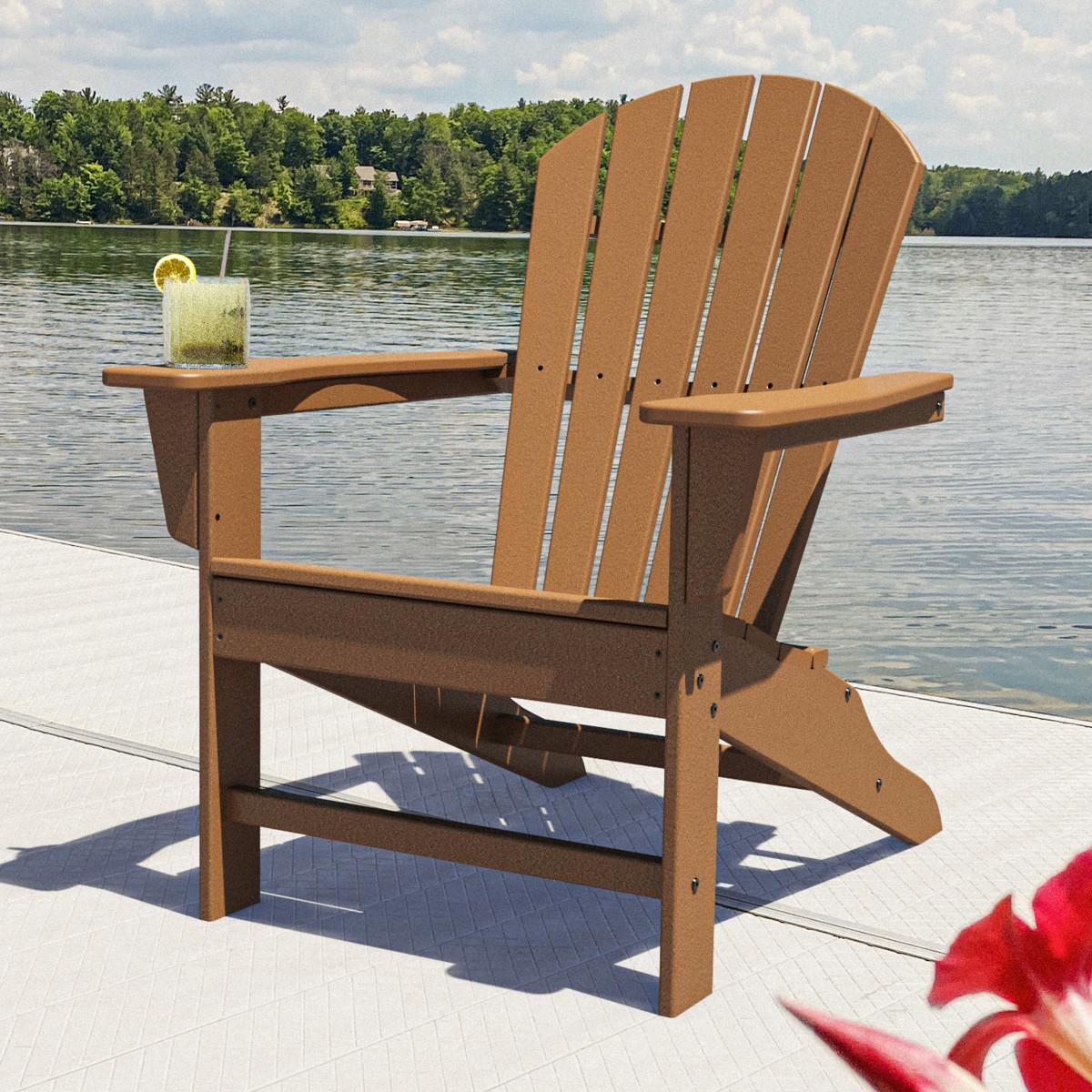 POLYWOOD SBA15TE South Beach Adirondack Chair thumbnail
