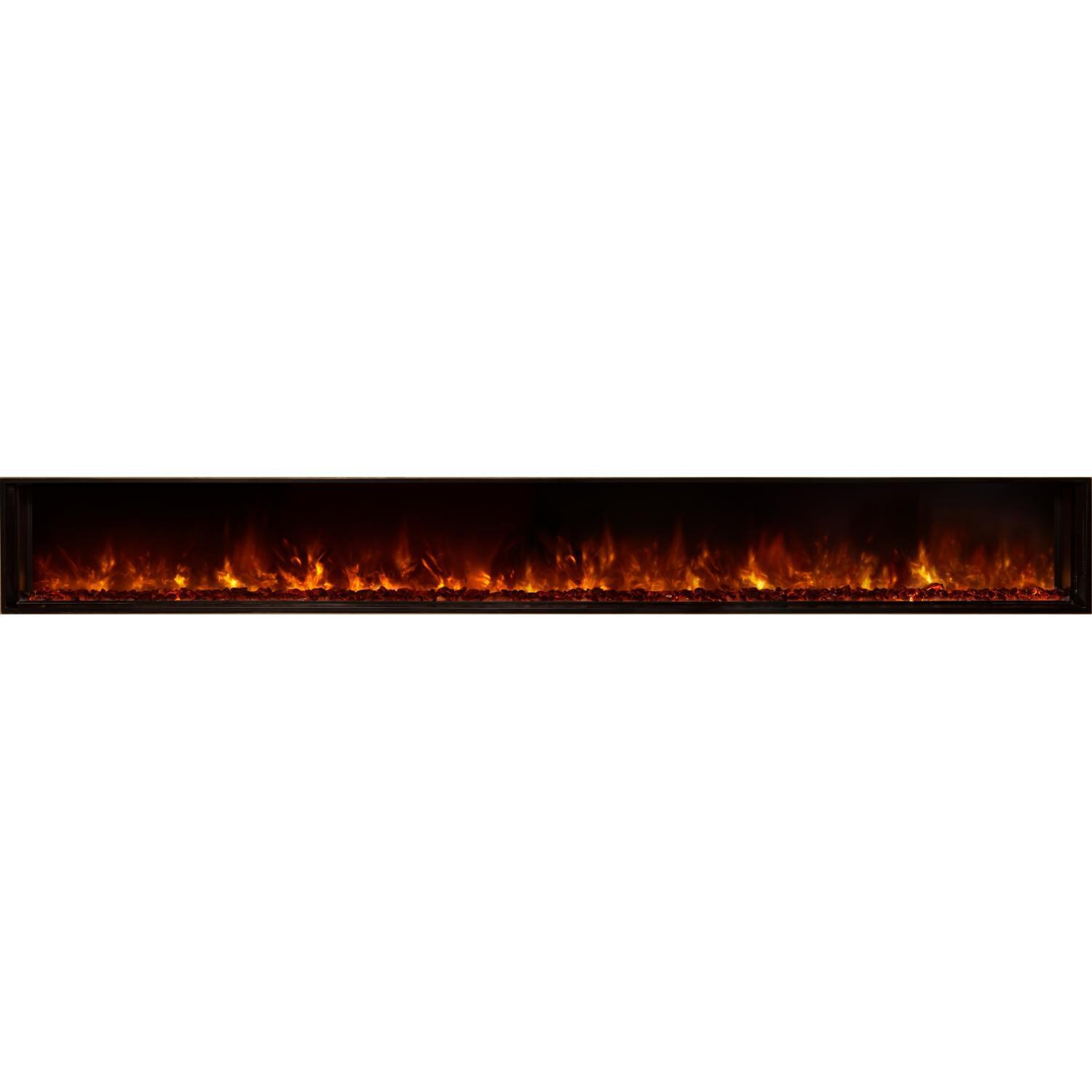 Modern Flames Landscape Fullview 120-Inch Built-In Electric Fireplace - LFV2-120/15-SH