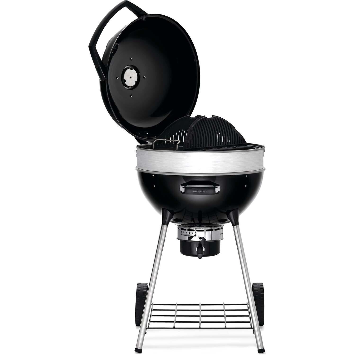 Napoleon PRO22K-LEG-3 PRO 22 Inch Charcoal Kettle Grill - Black - Detail thumbnail