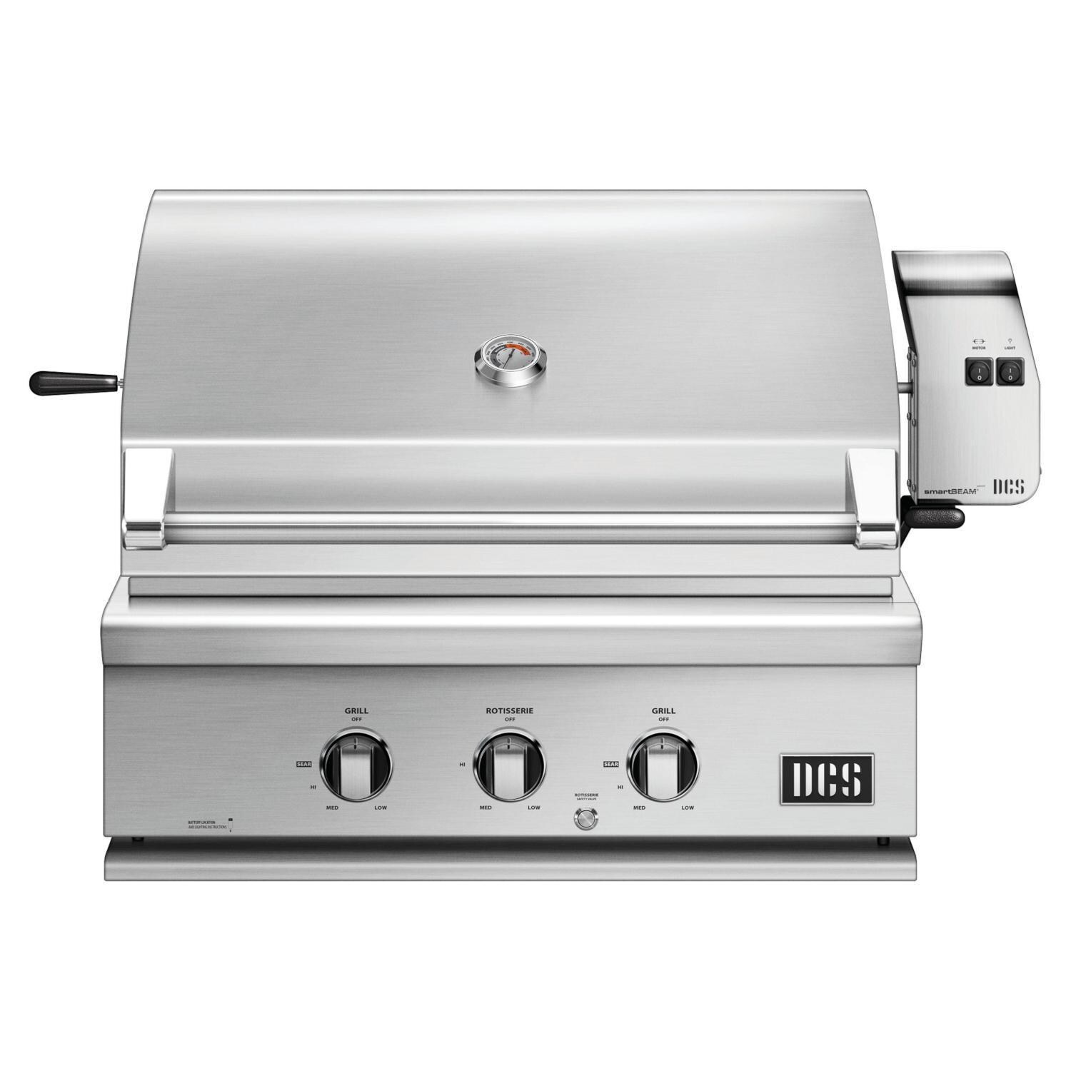 DCS BH1-30R-L Series 7 Traditional 30-Inch Built-In Propane Gas Grill With Rotisserie thumbnail