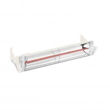 Infratech W-Series 33-Inch 1500W Single Element Electric Infrared Patio Heater - 120V - Biscuit - W1512BI image