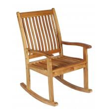 Teak Rocking Chair W/ Contoured Seat By Royal Teak Collection