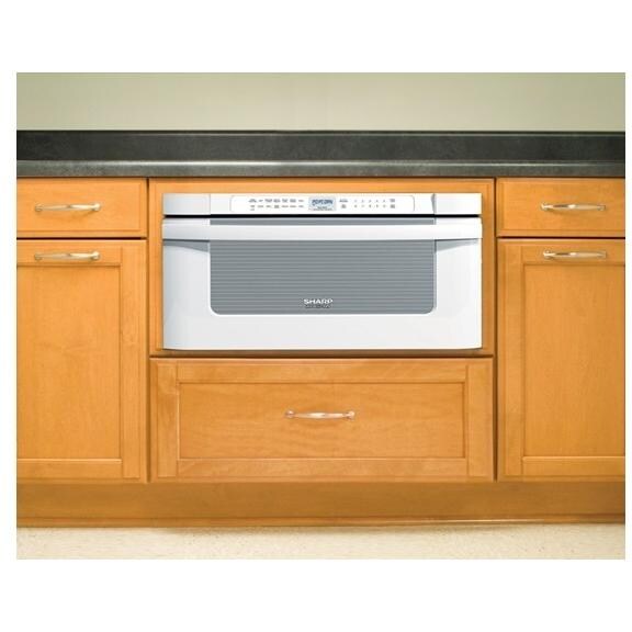 Sharp Kb6525pk 1 2 Cu Ft 30 Inch Microwave Drawer White Bbqguys