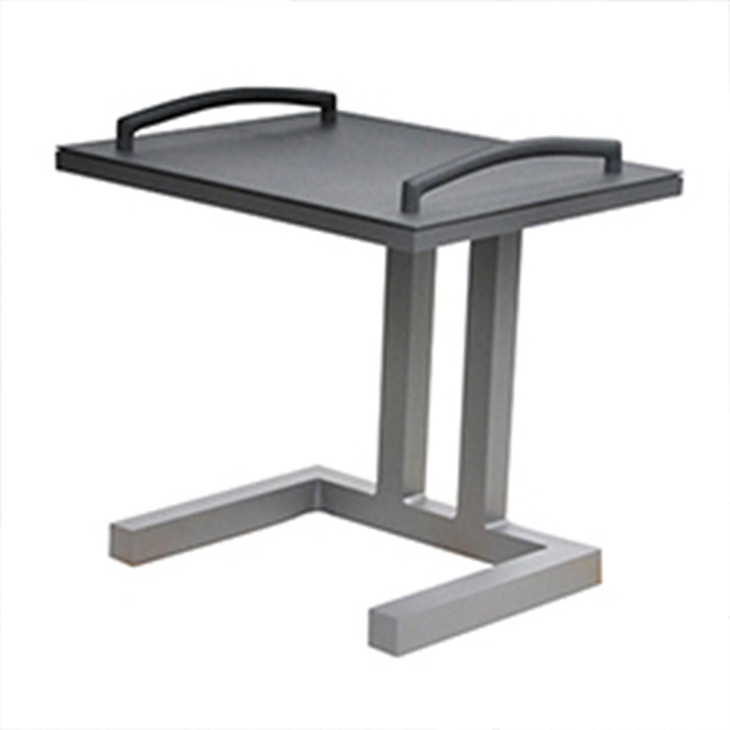 Nevada 4 Pc Aluminum Sectional Corner Set w/ No Pillows By KETTLER - Side Table - White Background thumbnail