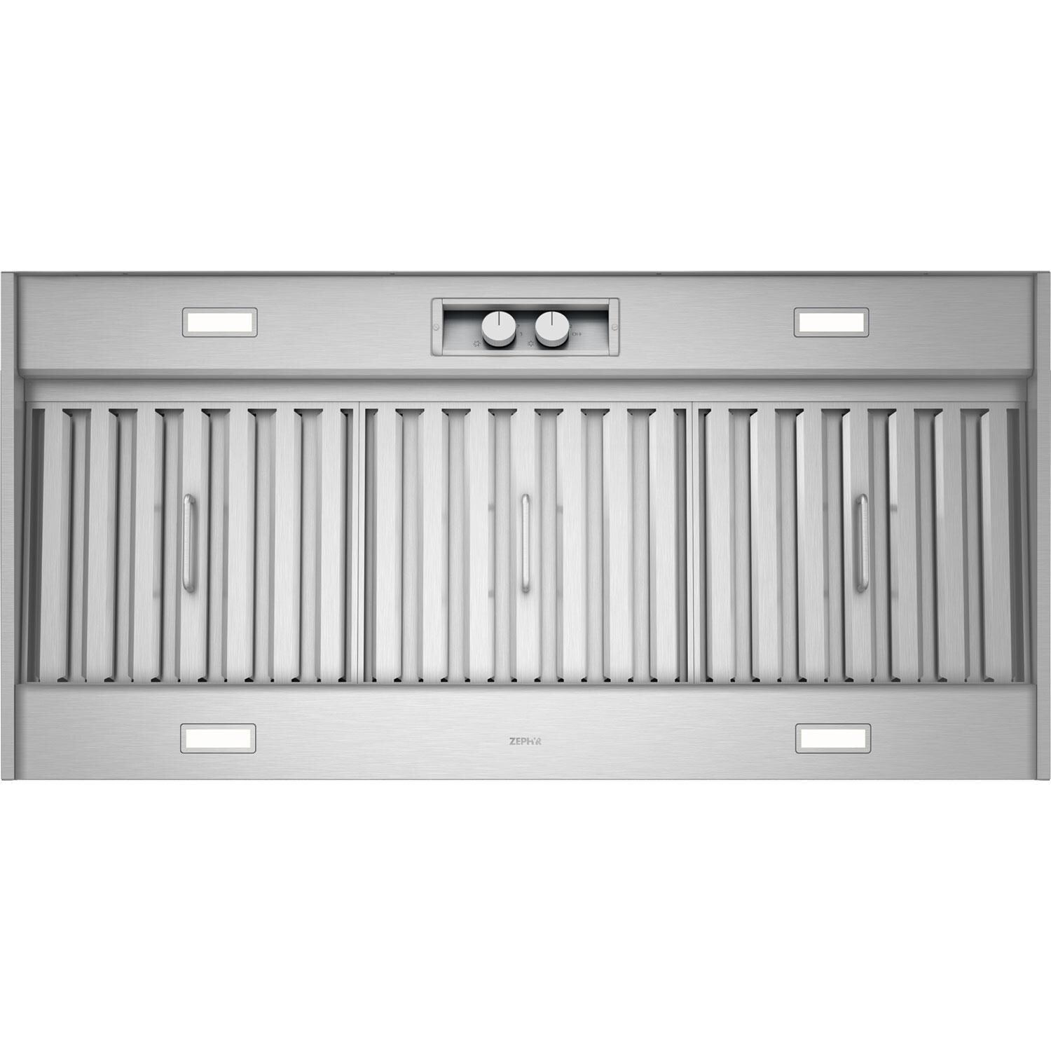Zephyr AK9846BS 48-Inch Spruce Outdoor Wall Hood Insert - Vent View - White Background thumbnail