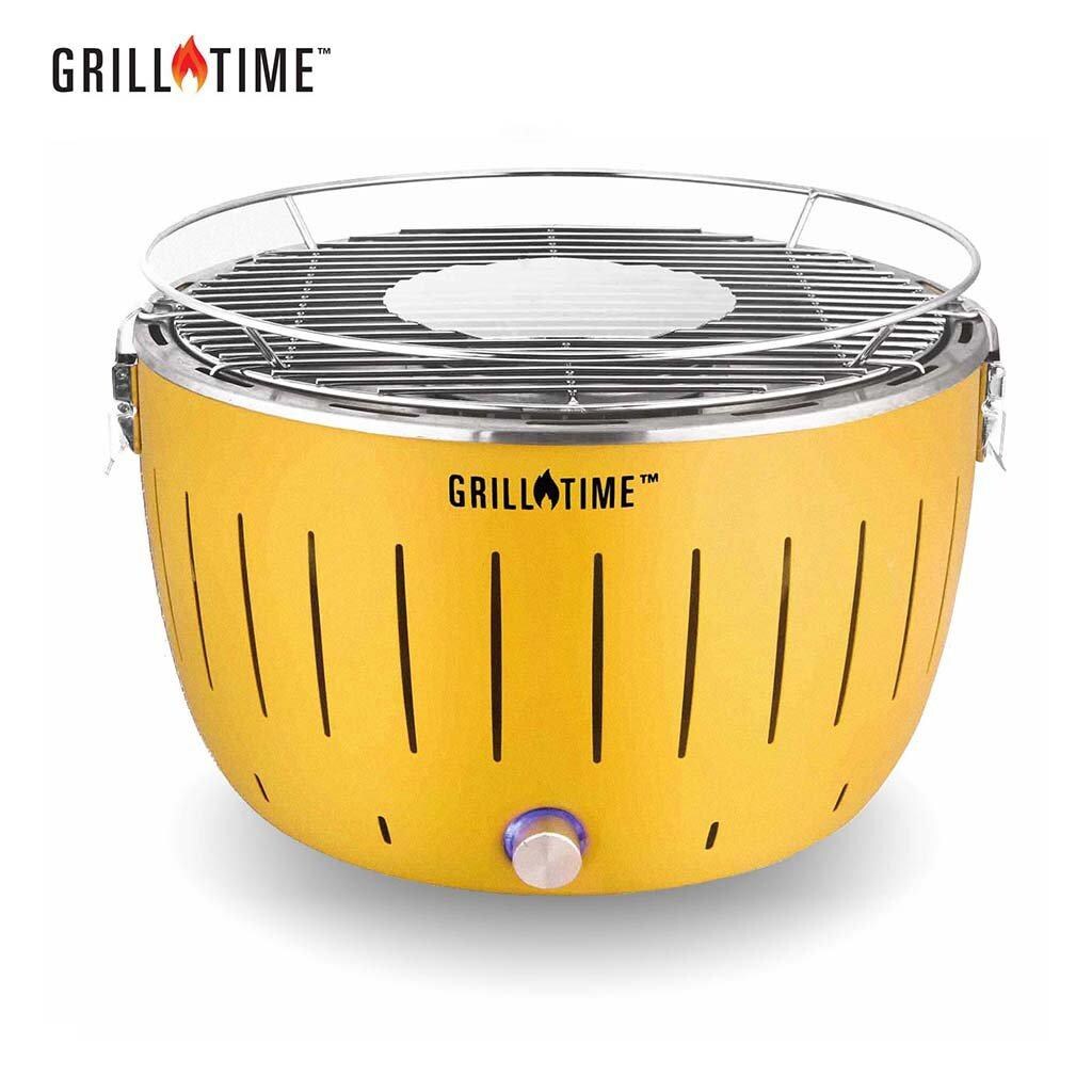 Grill Time Tailgater GT Portable Charcoal Grill Starter Pack - Yellow - UPG-Y-13 image
