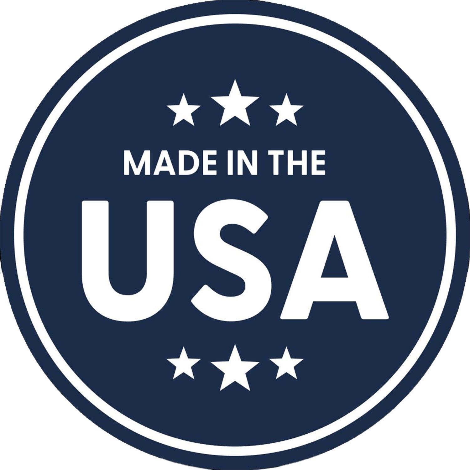 BBQGuys Signature 40-in Contempo/Traditional Stainless Steel Double Access Door - Made In The USA Badge - Detail