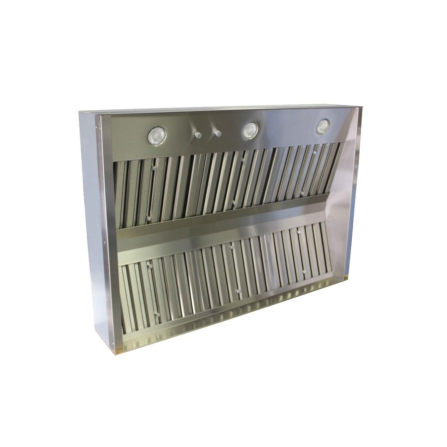 Trade-Wind 66-Inch Outdoor Vent Insert With Blower Option - Left View thumbnail