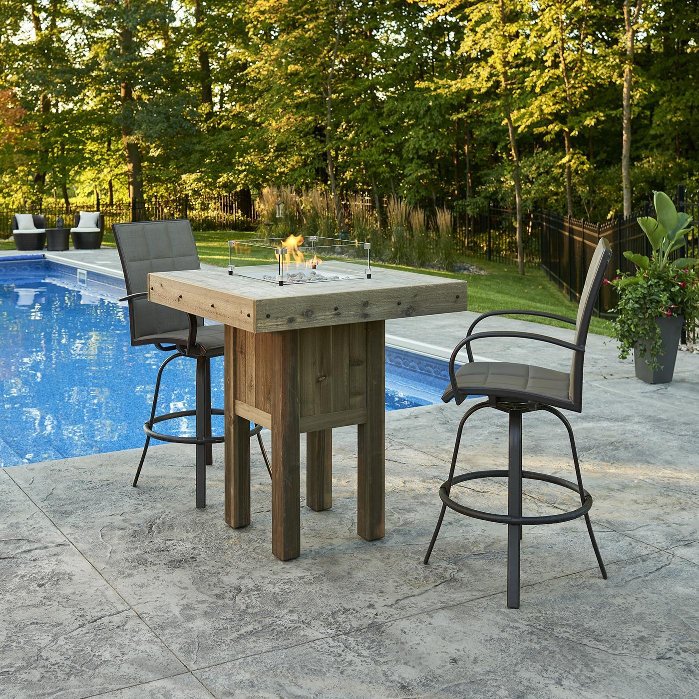 The Outdoor GreatRoom Company Westport 39Inch Square Pub Height