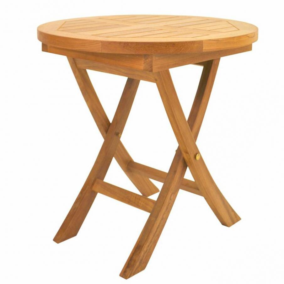Anderson Teak Bahama 20 X 20 Inch Teak Folding Patio End Table thumbnail