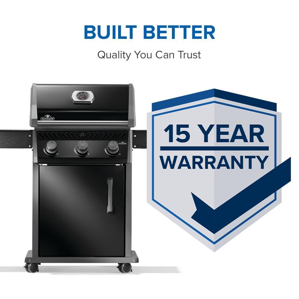 Napoleon R425PK-2 Rogue 425 3-Burner Propane Grill - Black - Warranty Badge - Detail thumbnail