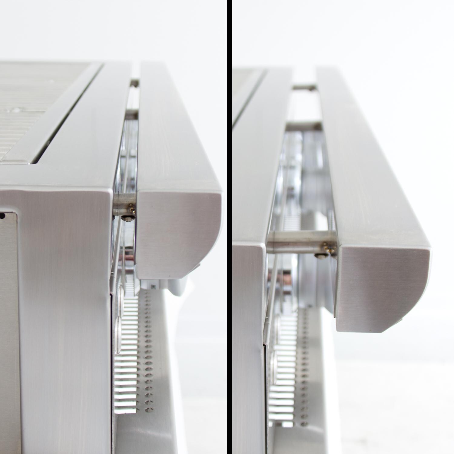 Caliber CrossFlame Pro Gas Grill - Extendable Plate Rail thumbnail