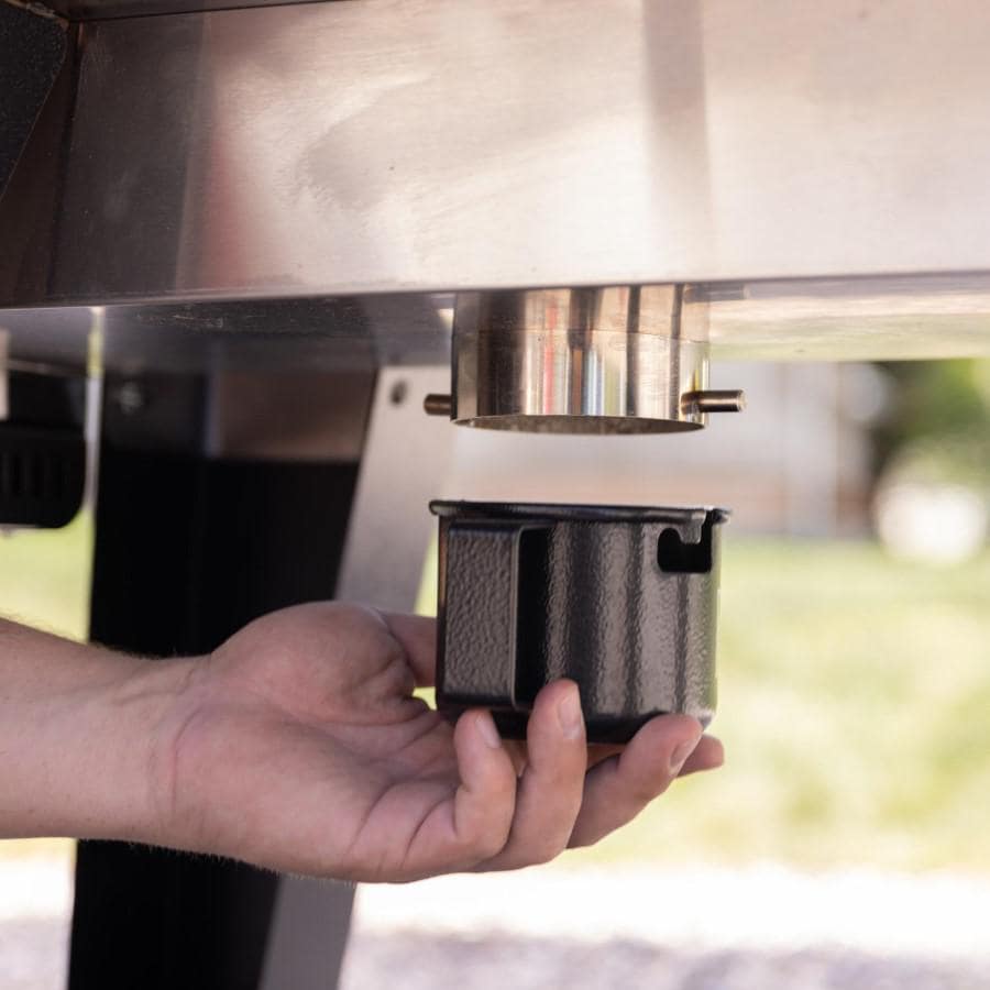 Camp Chef PG24WWSB0 + PG14 Woodwind Pro 24-in Pellet Grill w/ Propane Sidekick Griddle - Ash Cleanout System Cup thumbnail