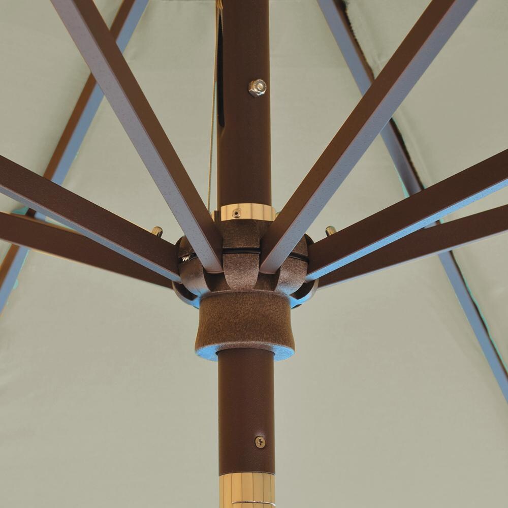 Galtech 9 Ft. Octagonal Patio Umbrella W/ Crank Lift - Hub Detail thumbnail