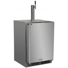 Marvel 24-Inch 5.74 Cu Ft. Right Hinge Outdoor Rated Single Tap Beer Dispenser / Kegerator - MO24BSS2RS image
