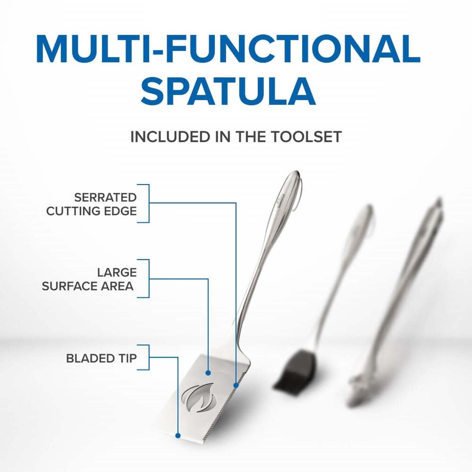 Napoleon  70034 PRO Stainless Steel 3 Pc Toolset - Spatula - Detail thumbnail