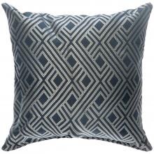 Sunbrella Integrated Indigo Outdoor Throw Pillow by Pawleys Island - 24 X 24