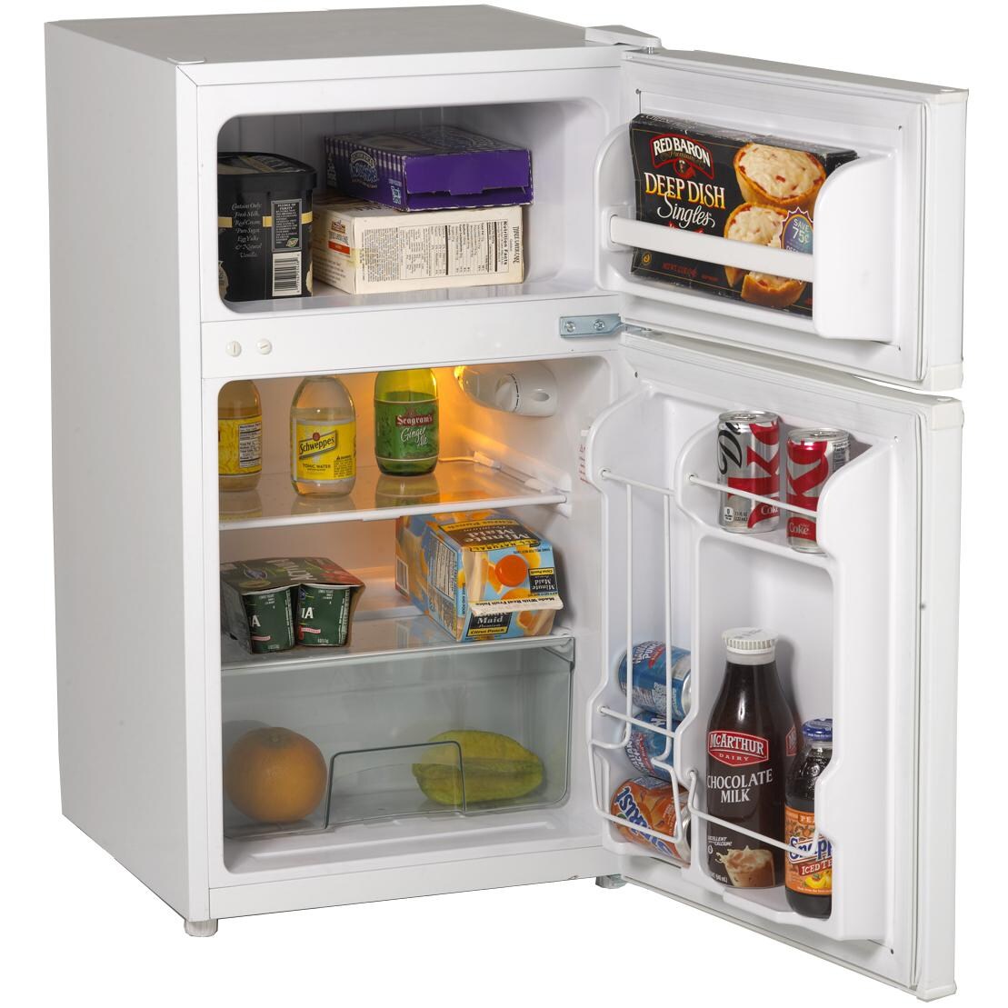 Avanti 3.1 Cu. Ft. ADA Compliant Compact Refrigerator / Freezer - White - RA3106WT thumbnail