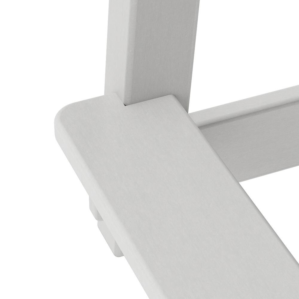 Lakeview Outdoor Designs LV-3311-5 Estatewood 5 Pc Polyresin Bar Set in White - Chair Joint - Detail thumbnail