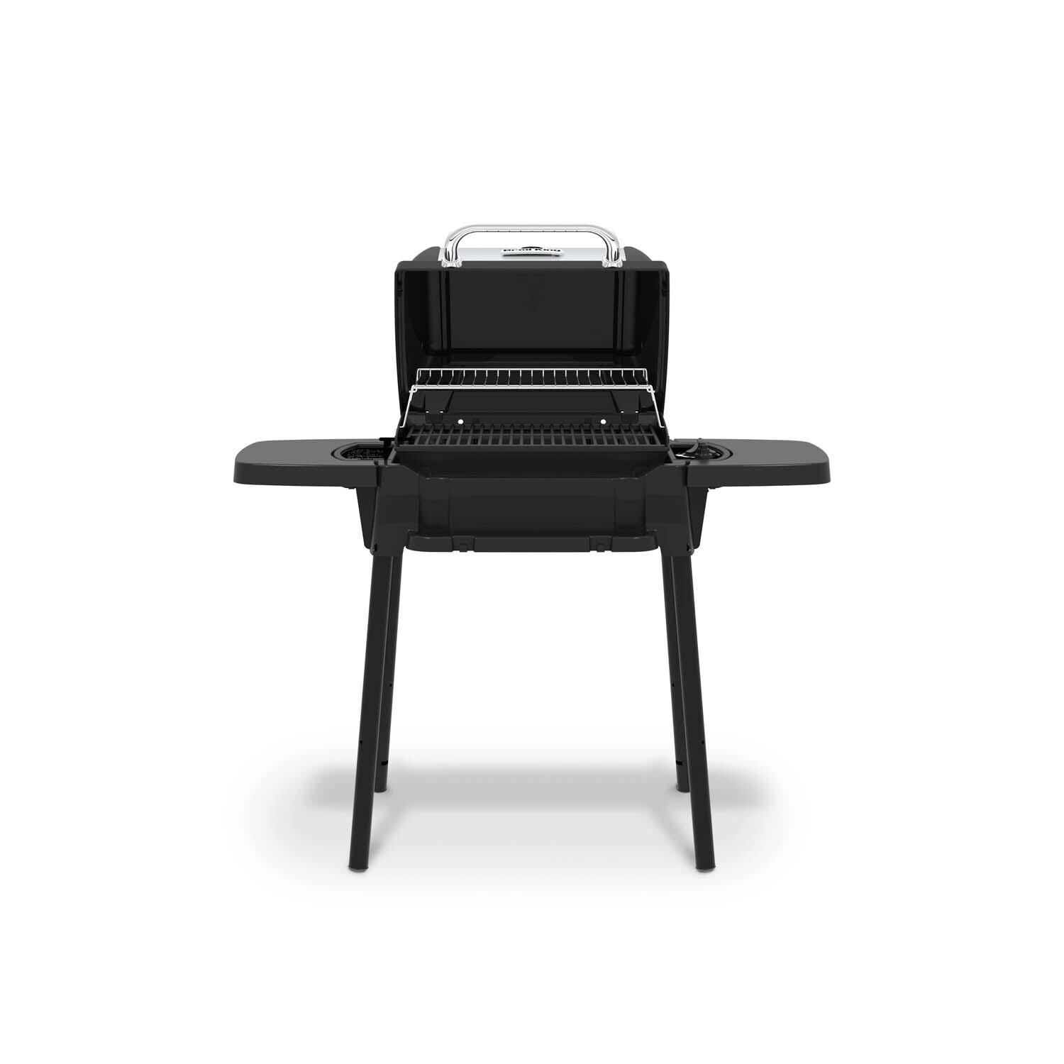 Broil King Porta-Chef 120 Portable Propane Gas Grill - Lid Open - White Background thumbnail