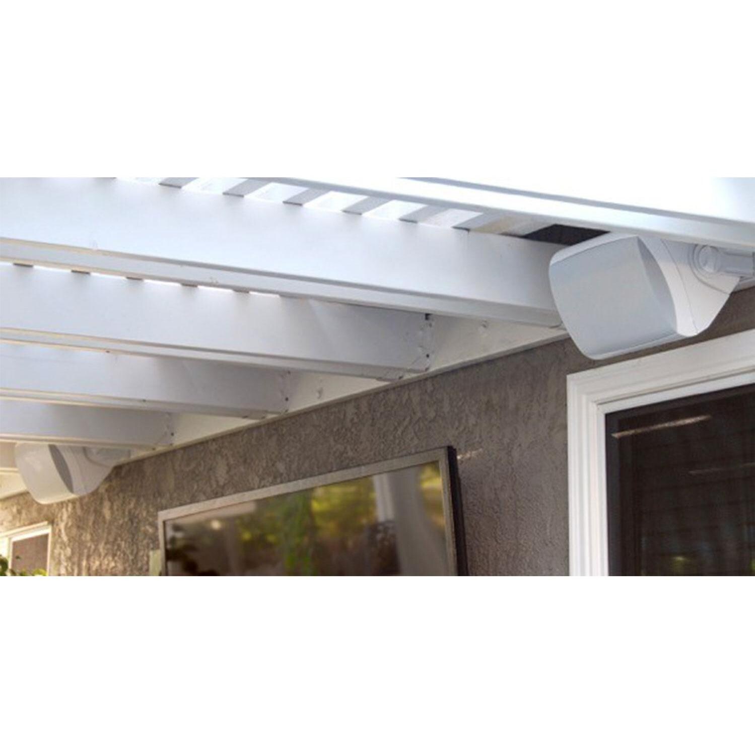 SunBriteTV White Mount Outdoor Speakers - Lifestyle 2 thumbnail