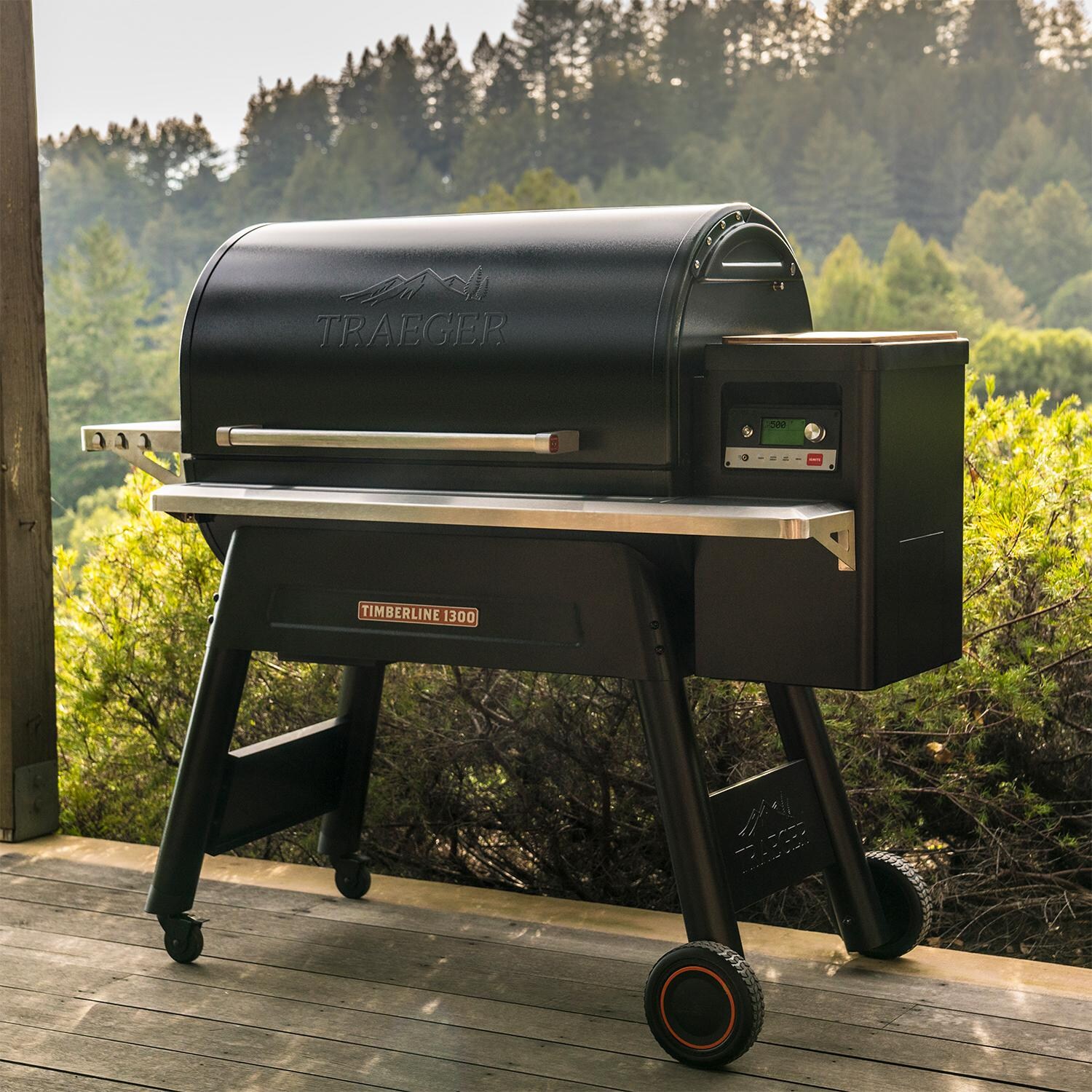 Traeger Timberline 1300 Wi-Fi Controlled Wood Pellet Grill W/ WiFIRE - TFB01WLE image