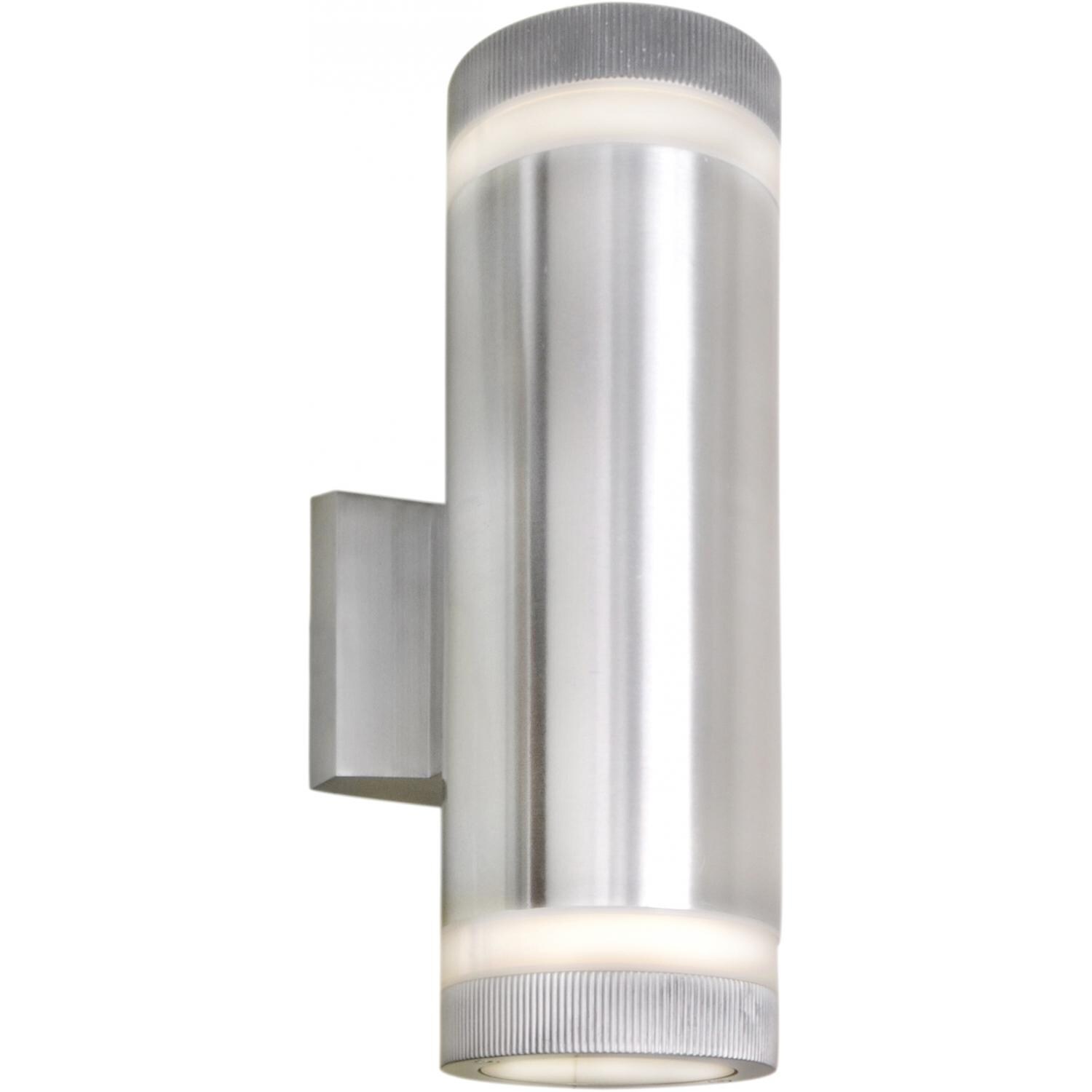 Maxim Lightray 6112AL 50W 12-Inch Two Light Outdoor Wall Light - Brushed Aluminum thumbnail