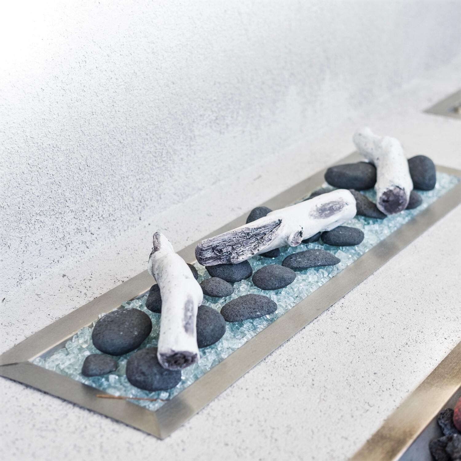 Enhance A Fire - PAPS - Panama Stones - With Mixed Media thumbnail