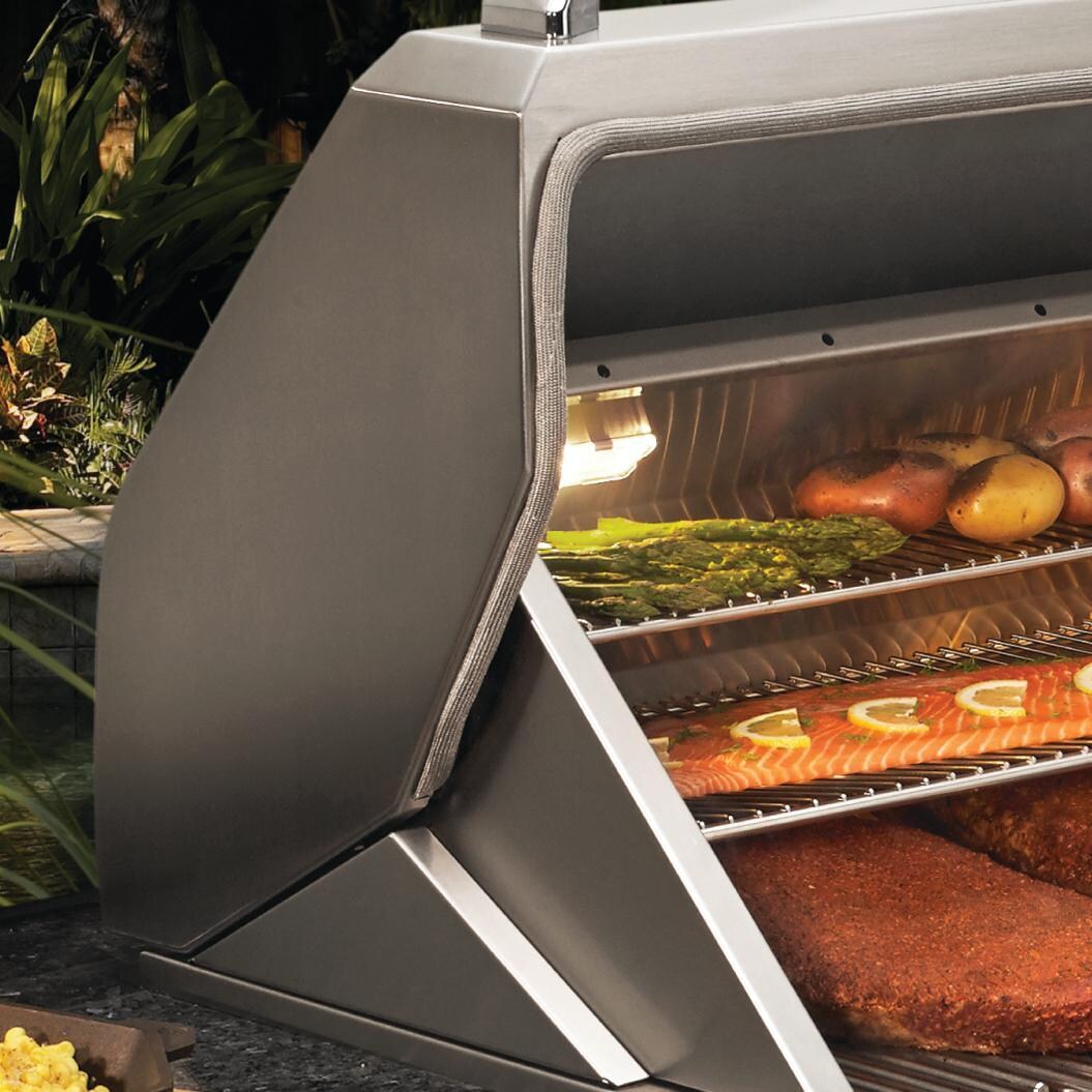 Twin Eagles TEPG36R 36-in Built-In Stainless Steel Pellet Grill & Smoker w/ Rotisserie - Maximum Retention Heat Gasket - Detail thumbnail