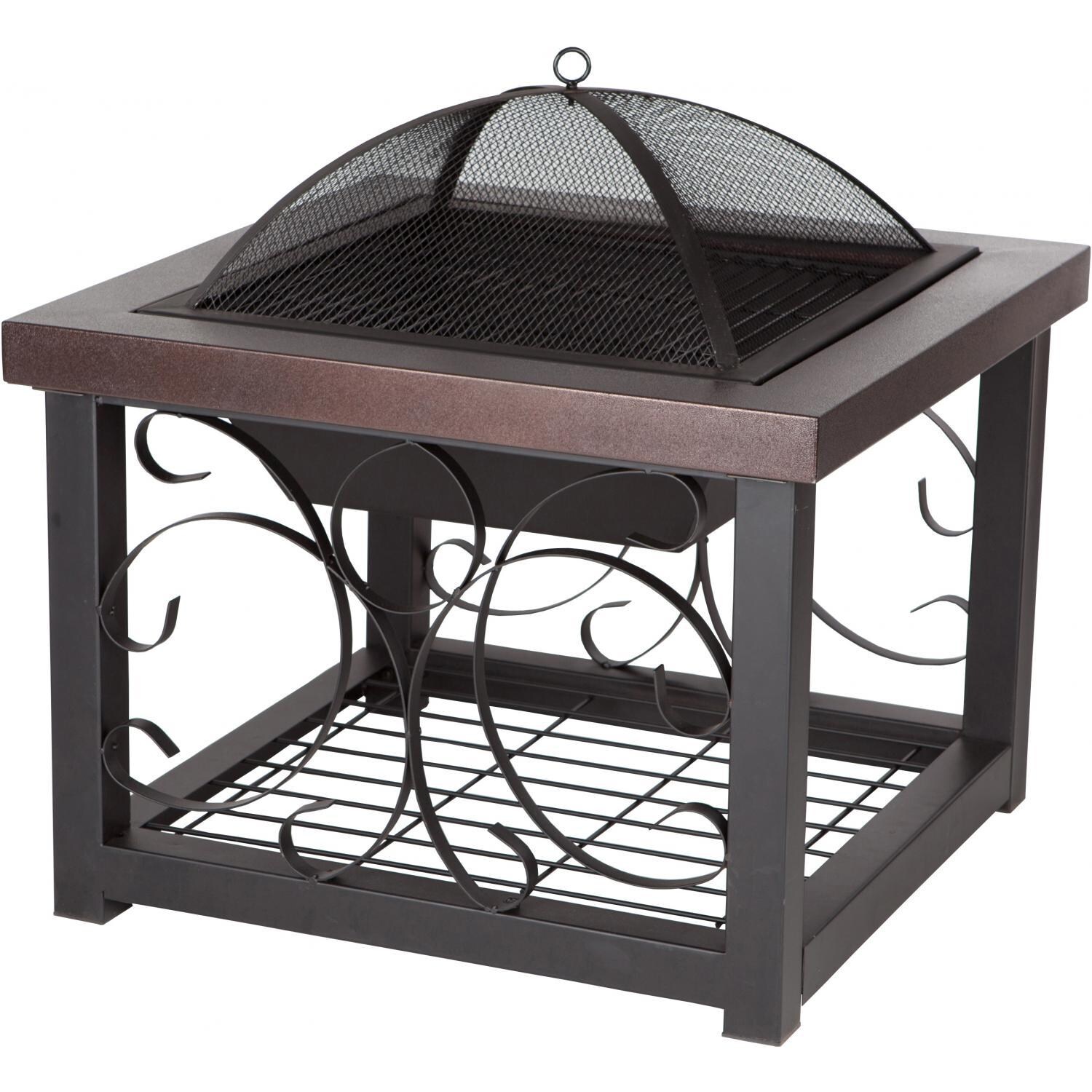 28-Inch Wood-Burning Fire Pit Table By Ultimate Patio - Full View thumbnail