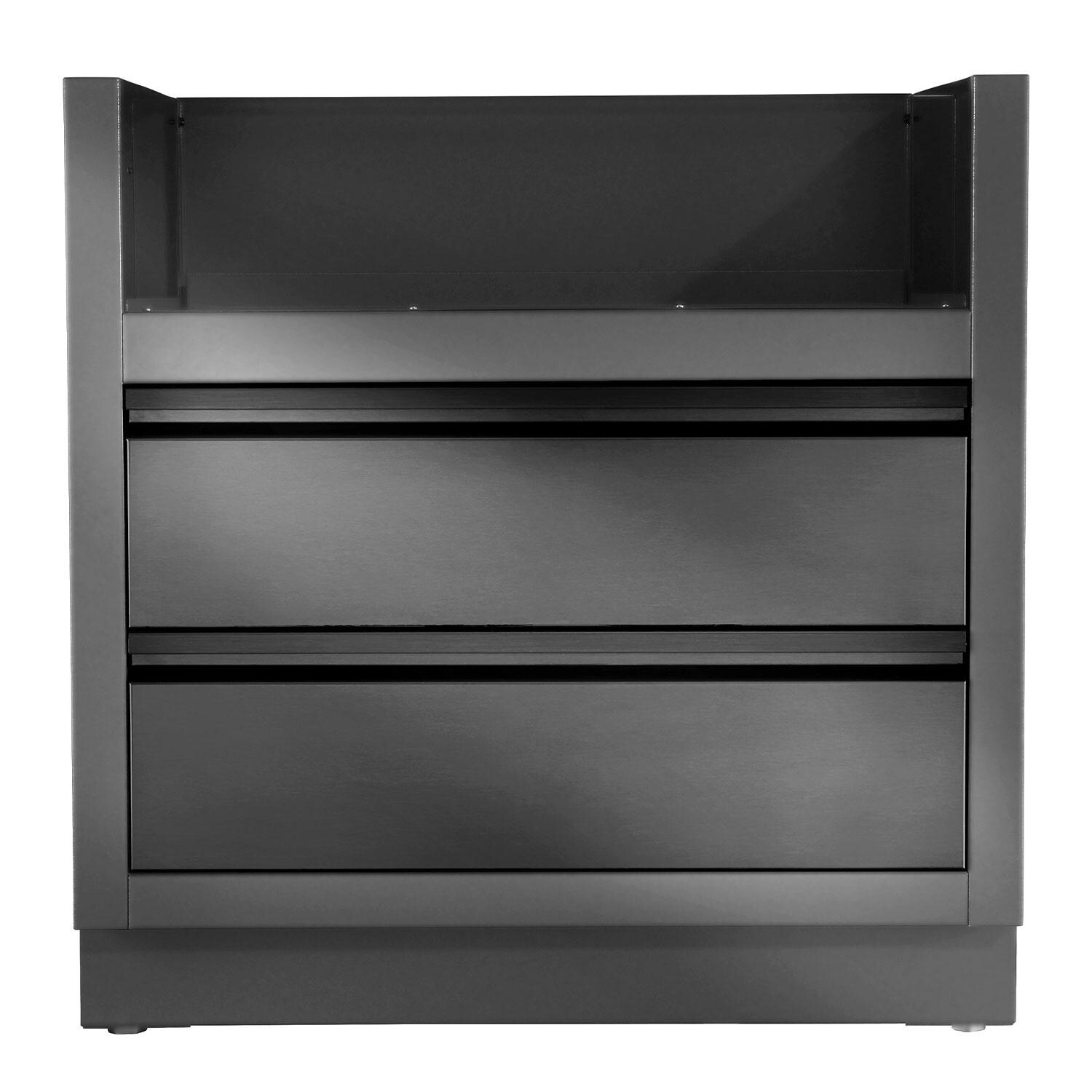 Napoleon IM-UGC500-MK-1 OASIS Grill Cabinet for Built-In Prestige 500 & Prestige PRO - Matte Black - White Background thumbnail