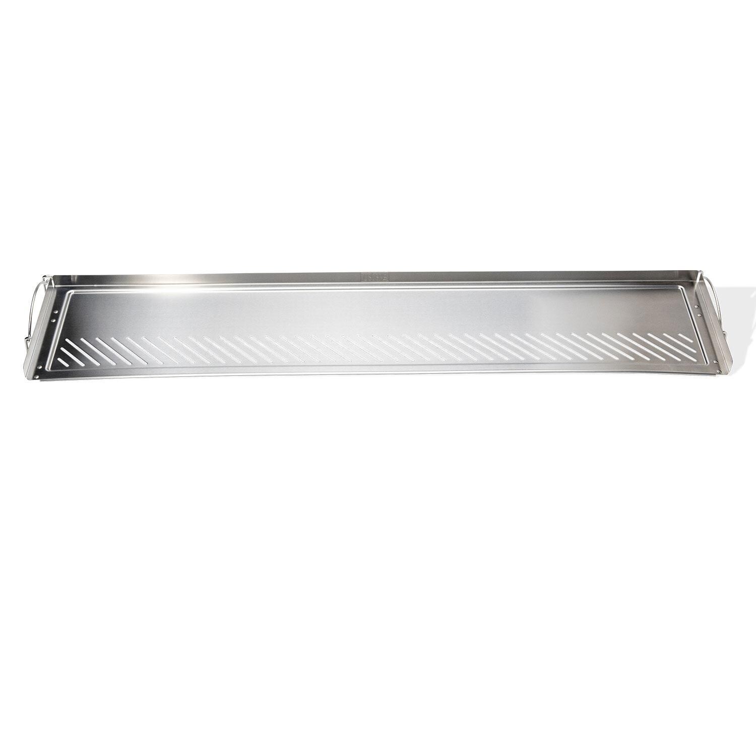 Weber 3400165 Dual-Level Warming Rack/Resting Tray for 36 Inch Slate Griddle - Resting - White Background thumbnail