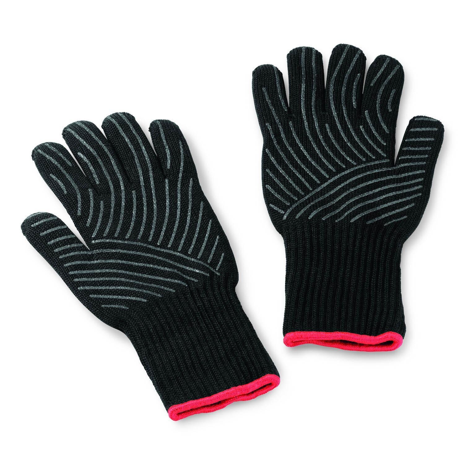 Weber 6535 Premium Large / Extra-Large Grill Gloves - Silicone Pattern Palm thumbnail