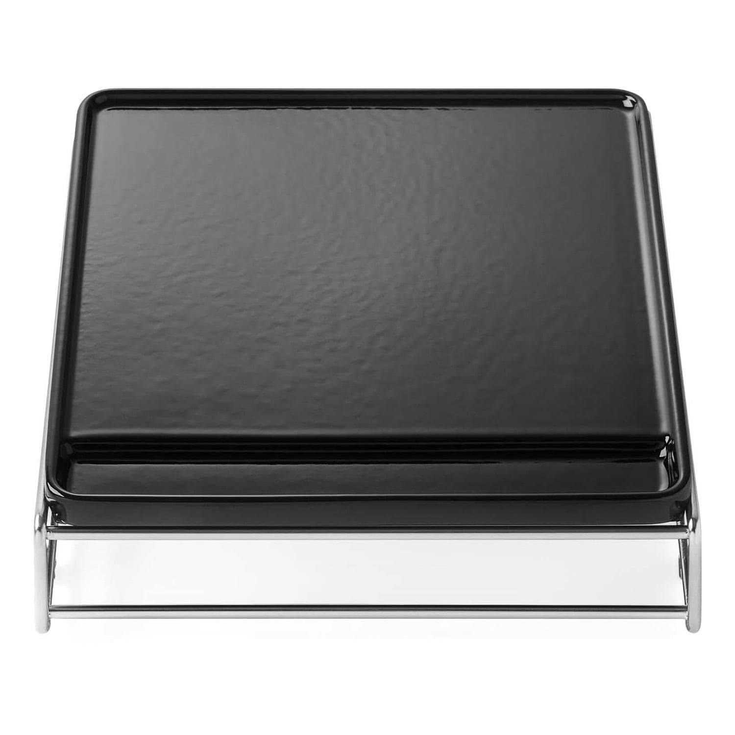 Napoleon Porcelain-enameled Cast Iron Griddle with SS Rack for Small Sizzle Zone - 56081