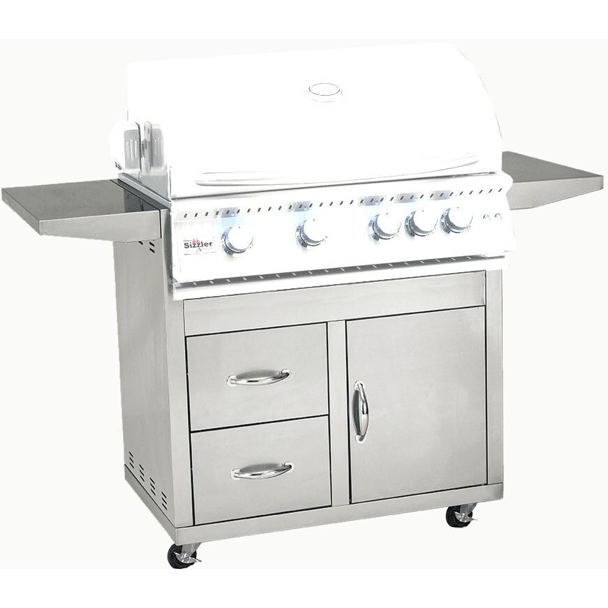 Summerset 32-Inch Gas Grill Cart For Sizzler Pro Gas Grills - CART-SIZ32-DC image
