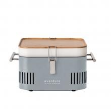 Everdure By Heston Blumenthal CUBE 17-Inch Portable Charcoal Grill - Stone - HBCUBESUS image