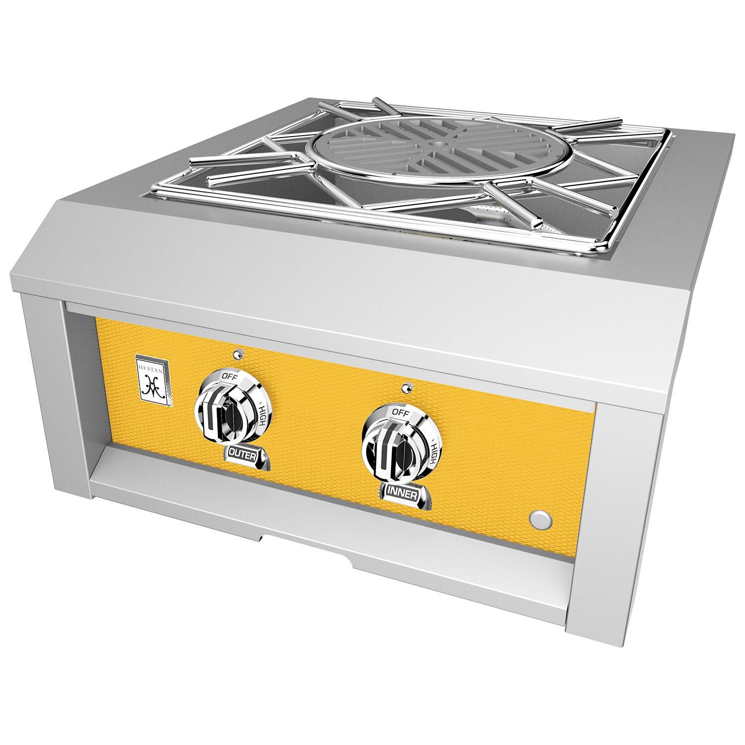 Hestan Built-In Power Burner - Propane - Sol - AGPB24-LP-YW