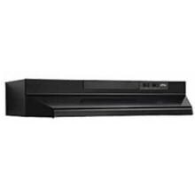 Broan 30-Inch 190 CFM Convertible Under Cabinet Range Hood - Black - F403023 image