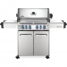 Napoleon Prestige 500 Propane Gas Grill with Infrared Rear Burner and Infrared Side Burner - P500RSIBPSS-3 (2019) image