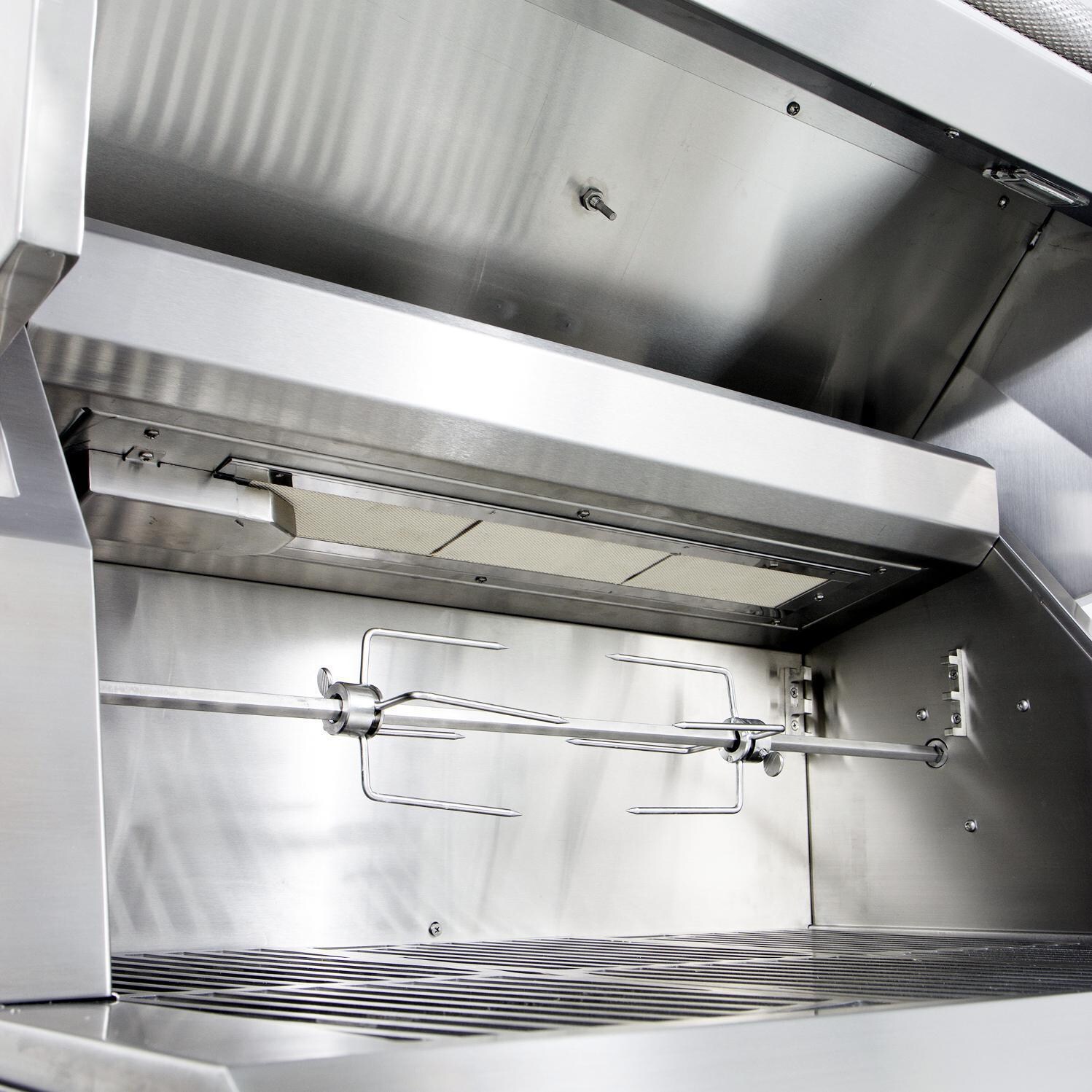 Hestan 30-Inch Freestanding Gas Grill - Rotisserie and Burner