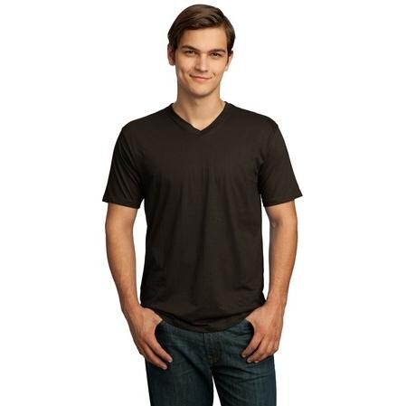 District Threads Perfect Weight V-Neck T-Shirt - Espresso