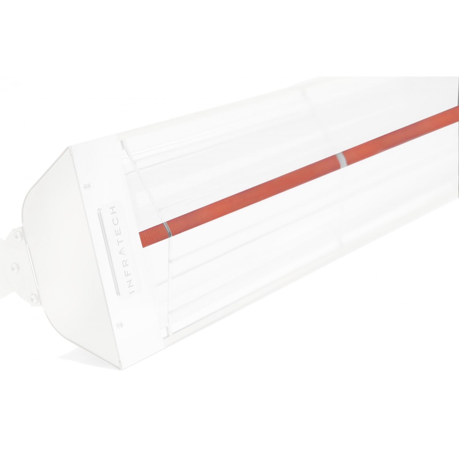 Replacement Quartz E2524 Element For Infratech W2524 And WD5024SS Models - (Single Element Coil Shown) - White Background thumbnail