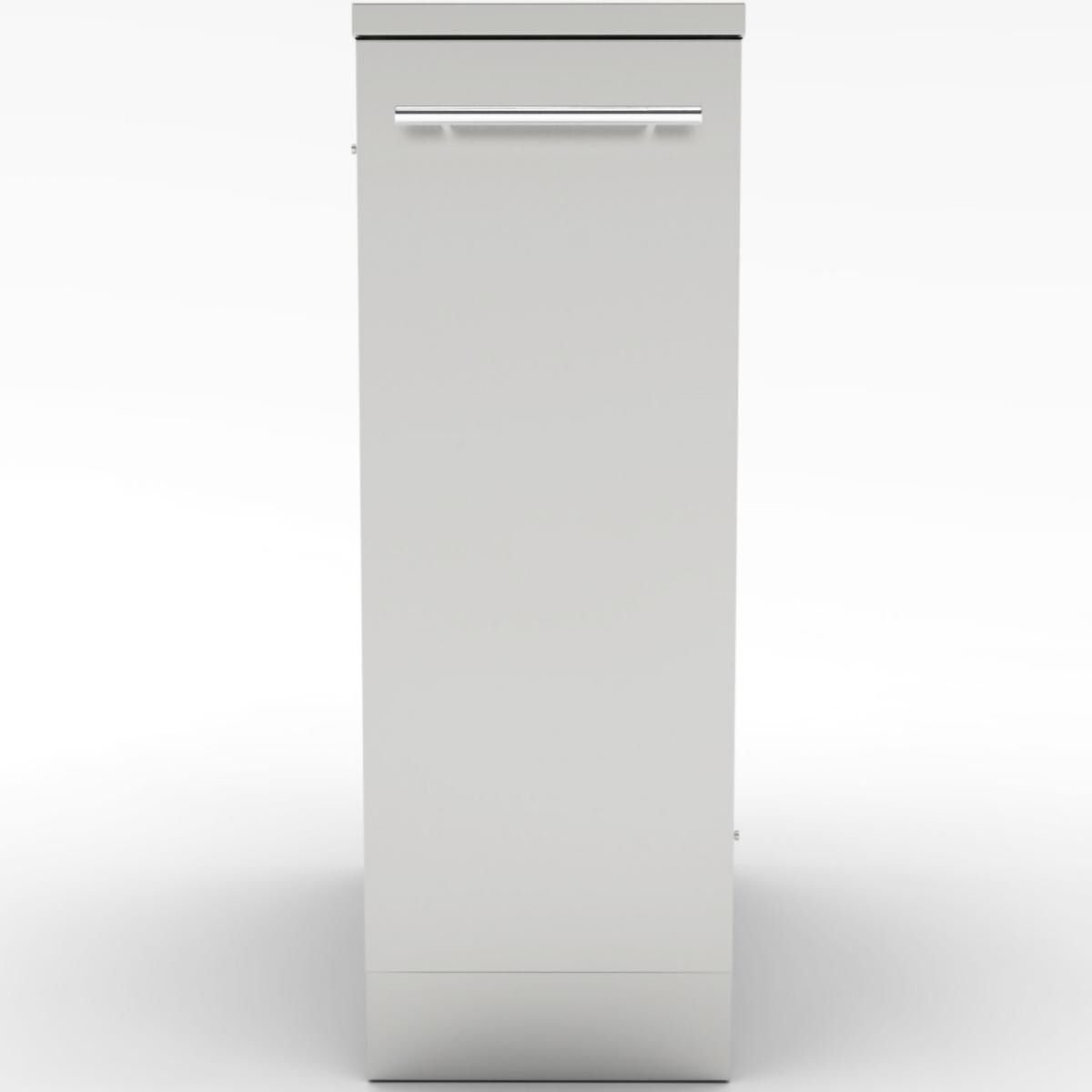 Sunstone SBC12SSRD 12-in Outdoor Kitchen Spice Rack Island Cabinet - Cabinet Front - White Background thumbnail