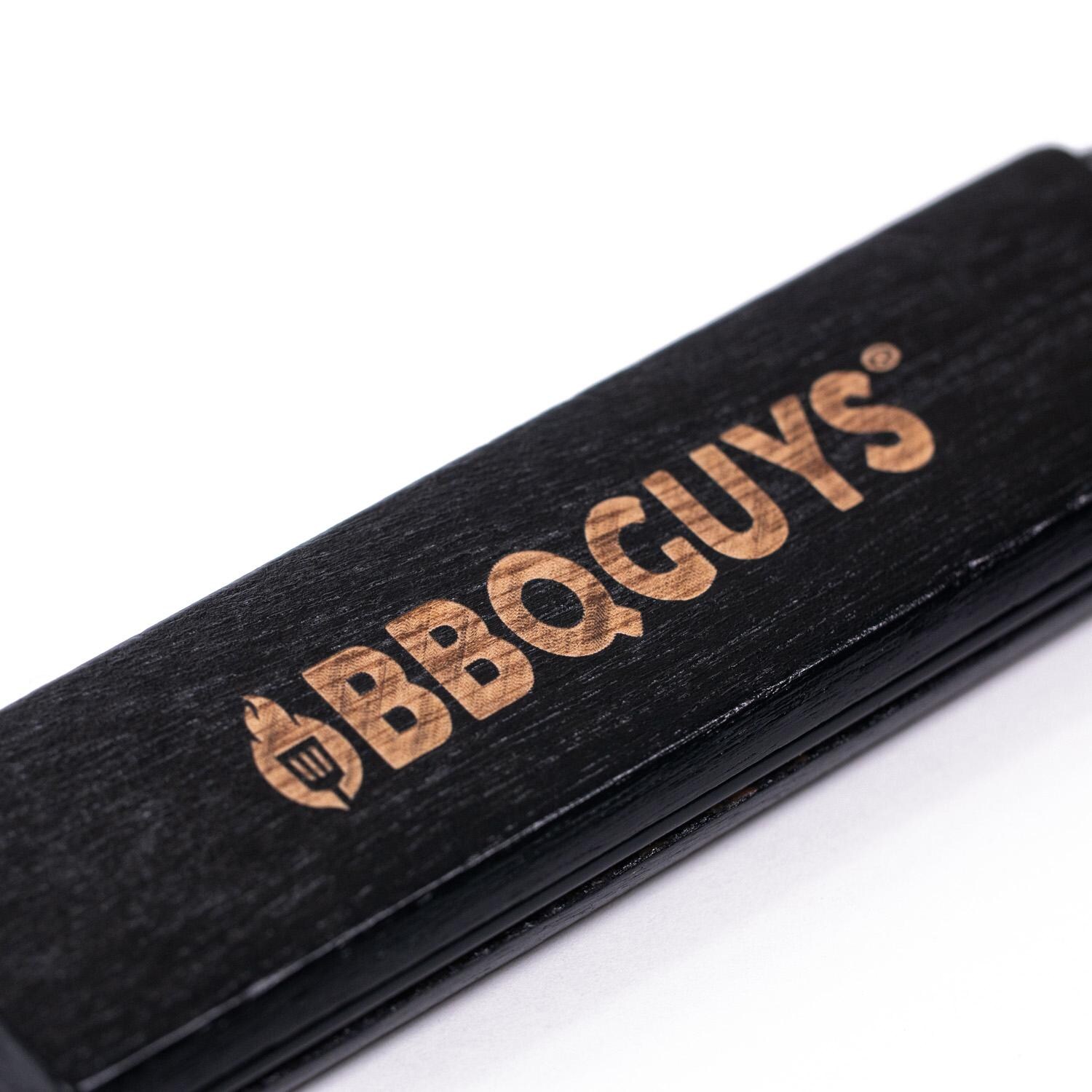 BBQGuys Signature BBQ-FB Non-Stick Fish Grill Basket - Wooden Handle Grip thumbnail