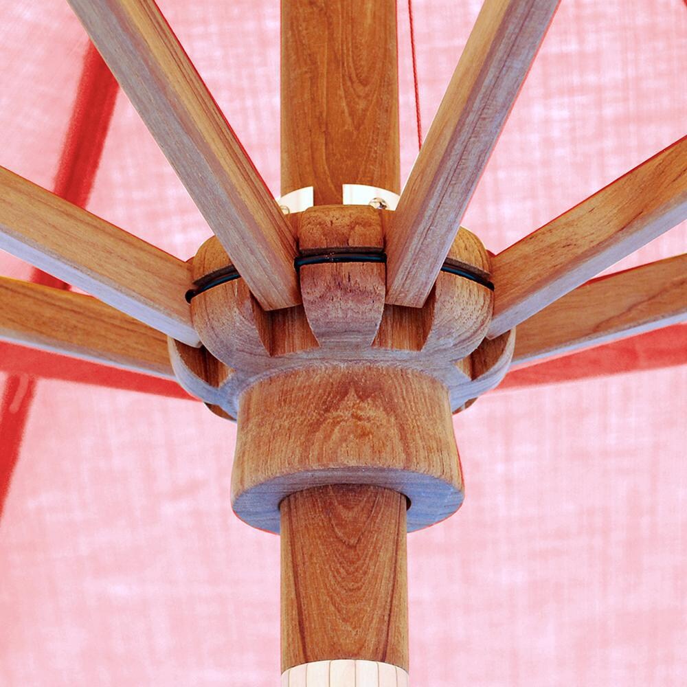 Galtech 9 Ft. Octagonal Patio Umbrella W/ Crank Lift - Hub Detail thumbnail