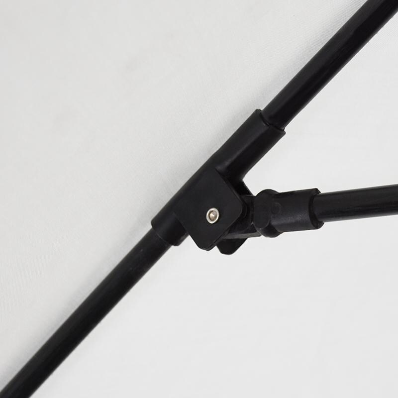 California Umbrella 9 Ft Octagonal Aluminum Collar Tilt Patio Umbrella W/ Crank Lift & Fiberglass Ribs - Rib Detail